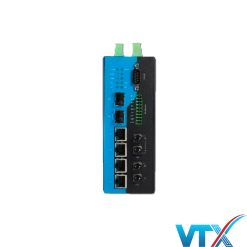 UPCOM IES308-2F-2GS-404 - Switch công nghiệp 4 cổng 10-100M Base-T(X), 2 cổng 100M FX và 2 cổng Gigabit SFP +1 cổng RS232 + 3 cổng RS485