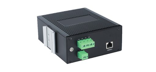 UPCOM - Switch công nghiệp 4 cổng 10-100M Base-T(X), 2 cổng 100M FX và 2 cổng Gigabit SFP +1 cổng RS232 + 3 cổng RS485 IES308-2F-2GS-404