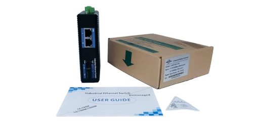 ảnh Switch PoE công nghiệp UPCOM 2 cổng 10-100 Base-T(X) + 1 cổng 100Base-FX (không quản lý) - PIMC102