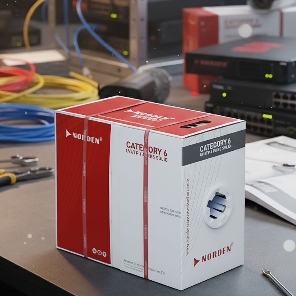 cáp mạng Cat6 NORDEN U_UTP 23AWG 113-40001104BL cáp mạng Cat6 NORDEN U_UTP 23AWG 113-40001104BL