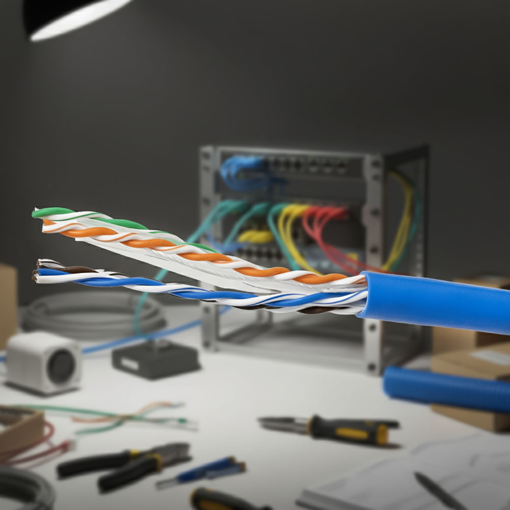 cấu tạo của cáp mạng Cat6 U-UTP NORDEN cấu tạo của cáp mạng Cat6 U-UTP NORDEN