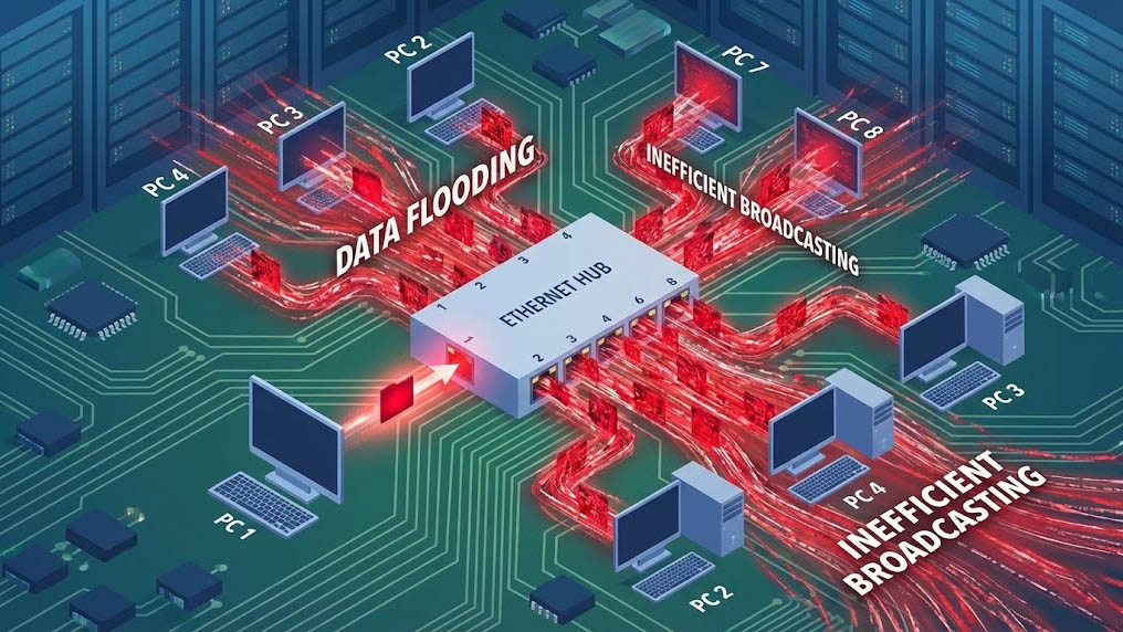 cơ chế hoạt động của hub