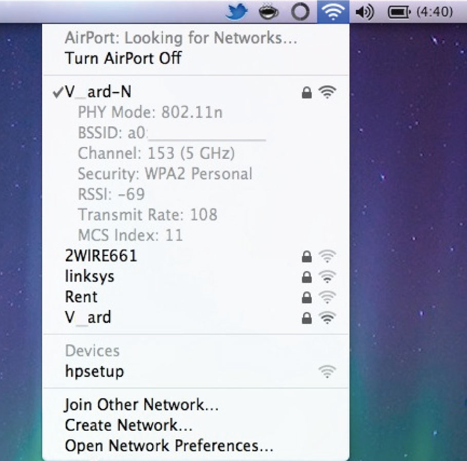kiểm tra wifi 5ghz trên máy tính