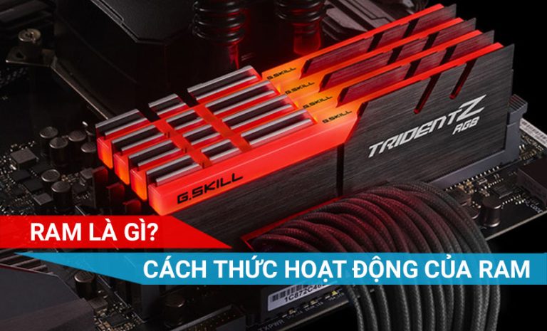 RAM là gì? Cách thức hoạt động của RAM như nào?