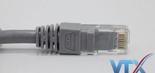 ảnh chụp cận cảnh dây nhảy mạng Cat6 UTP Rosenberger CP61-421-12 2m