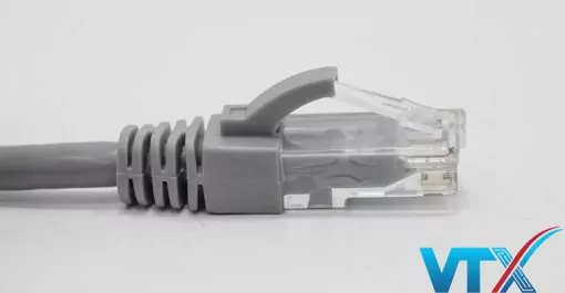 ảnh chụp đầu nối dây nhảy mạng Cat6 UTP Rosenberger CP61-421-12 2m