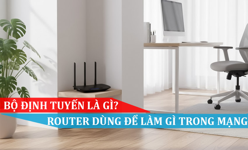 Bộ định tuyến là gì Router dùng để làm gì trong mạng