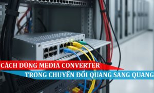 Cách dùng Media Converter trong chuyển đổi quang sang quang