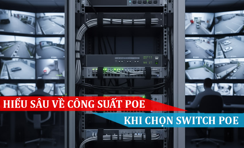 Hiểu sâu về công suất PoE, Yếu tố quan trọng khi chọn Switch PoE