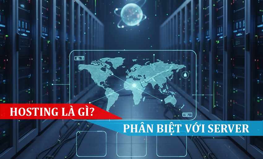 Hosting là gì Giải thích về Hosting và phân biệt với Server