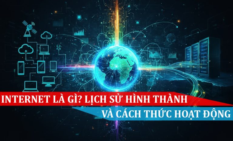 Internet là gì Lịch sử hình thành và cách thức hoạt động
