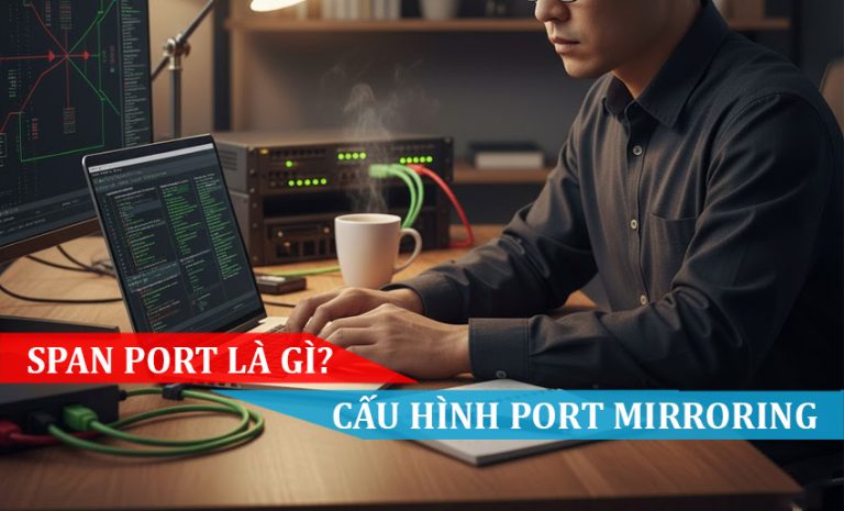 Span port là gì Cách cấu hình Port Mirroring trên Switch