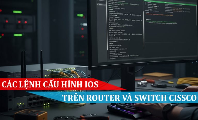 Tổng hợp cách lệnh cấu hình IOS trên Router và Switch Cissco