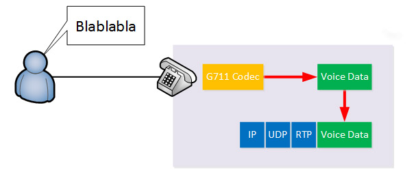 ví dụ cách thức hoạt động của VoIP