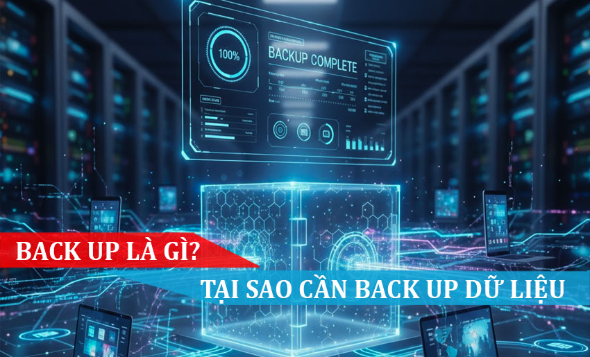 Back up là gì Tại sao cần phải thực hiện Back up dữ liệu hàng ngày