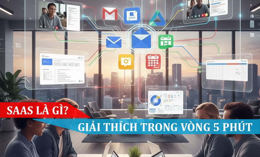 SaaS là gì Giải thích trong vòng 5 phút