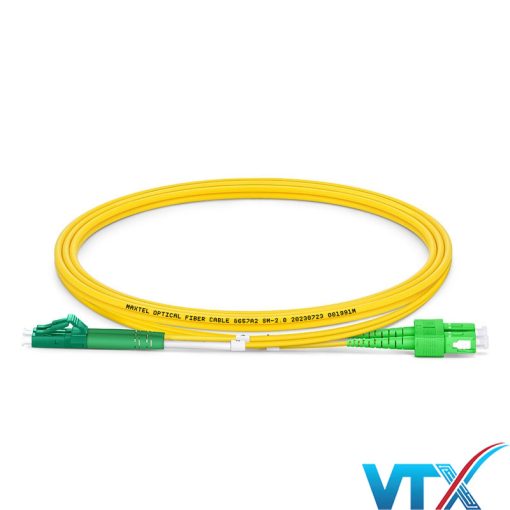 Dây nhảy quang MAXTEL Singlemode LCAPC-SCAPC Duplex (1)