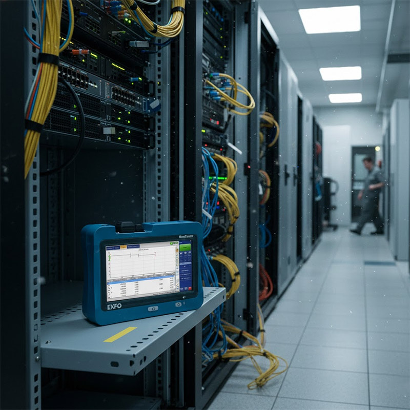 Ảnh thực tế Máy đo cáp quang OTDR EXFO MaxTester 730D 39_38dB....