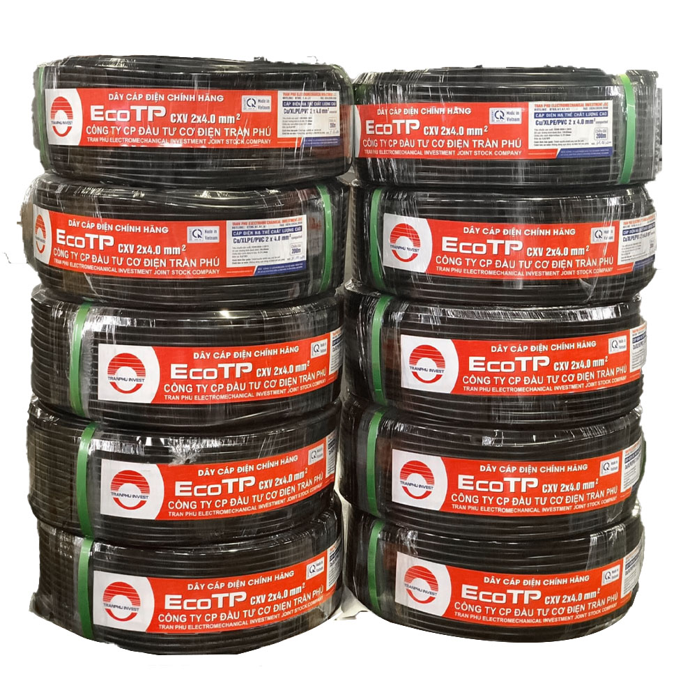 CXV Cáp điện Trần Phú đảm bảo chính hãng