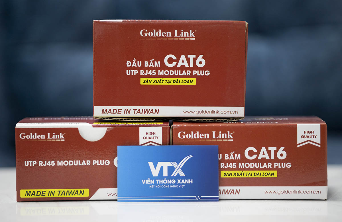 Hạt mạng Golden Link Cat6
