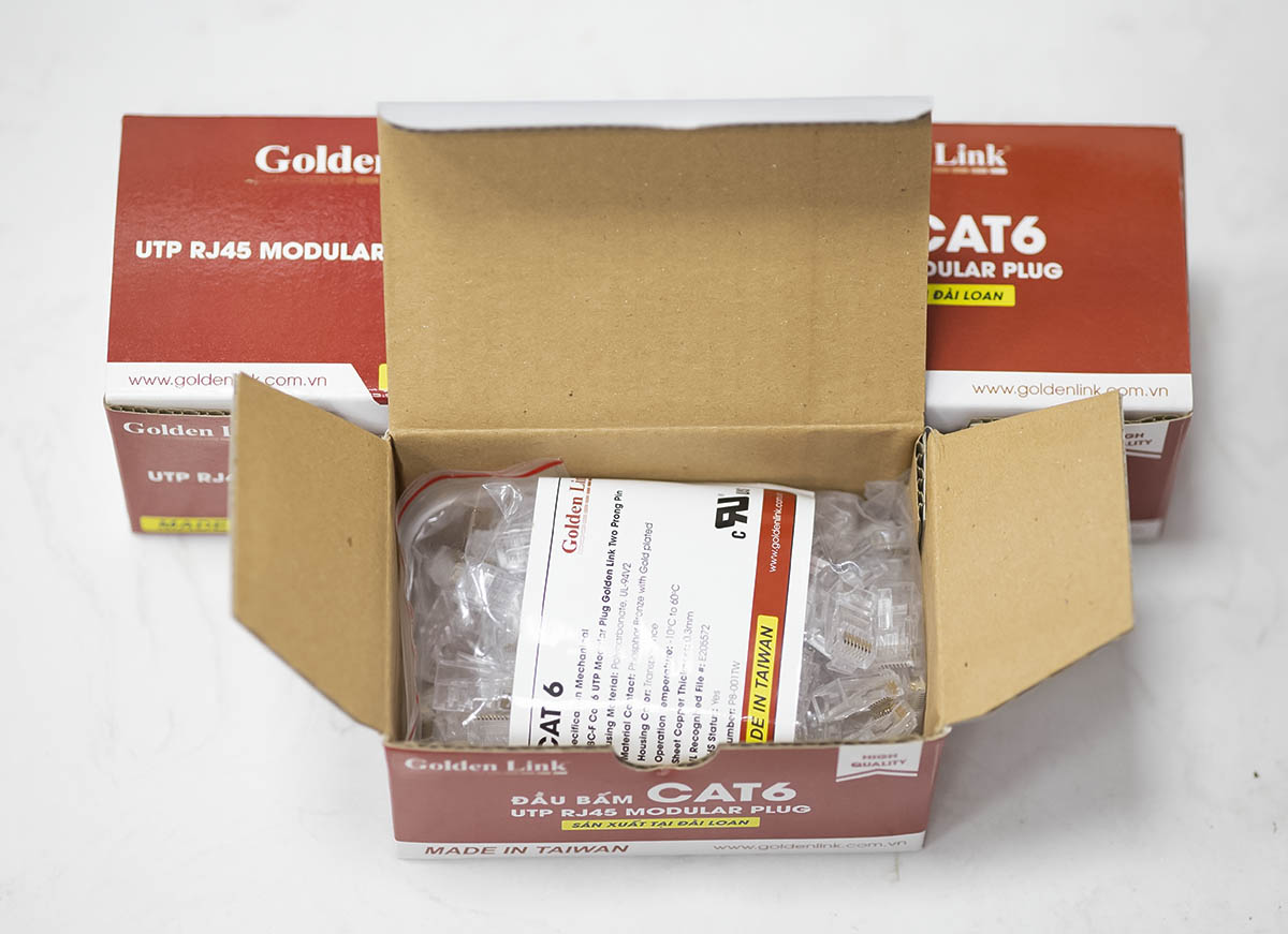 Hạt mạng Golden Link Cat6