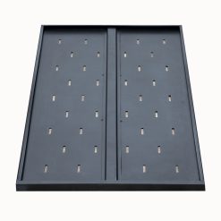 Khay cố định 1U D1000 Maxtel - MTAR-KCD1U1000 (W_B)