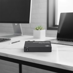 Mặt sau Media Conerter UPCOM MC204-2FG-SN