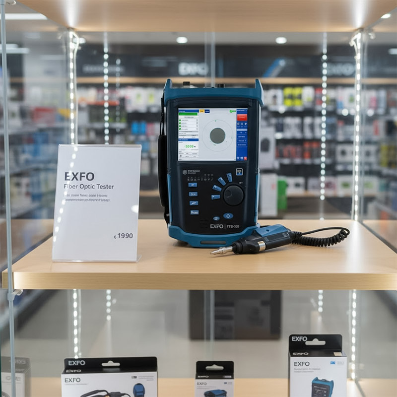 Máy đo cáp quang OTDR EXFO FTB-200 được bày bán tại cửa hàng