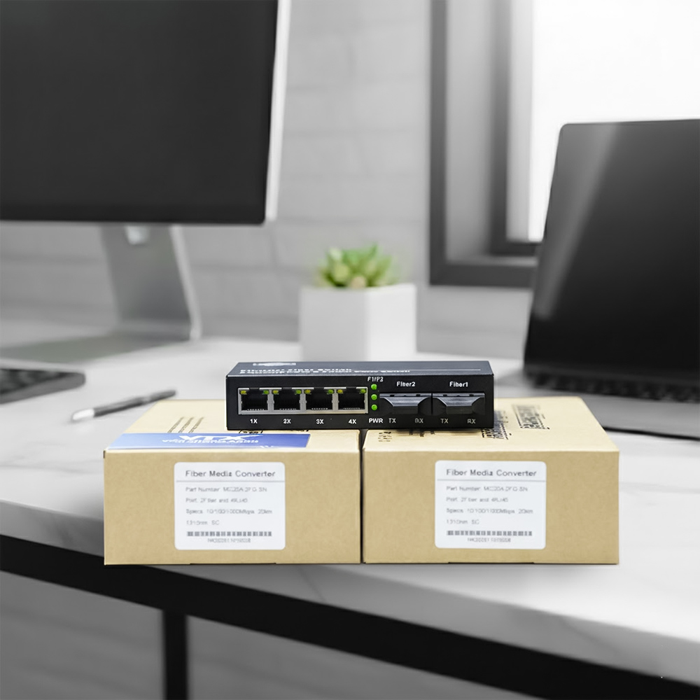 Media Conerter UPCOM MC204-2FG-SN..