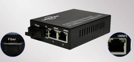 Media Converter Ethernet UPCOM 2 cổng 10100M MC102 (1)