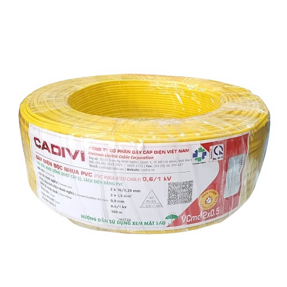 VCm cadivi dây điện đơn chính hãng
