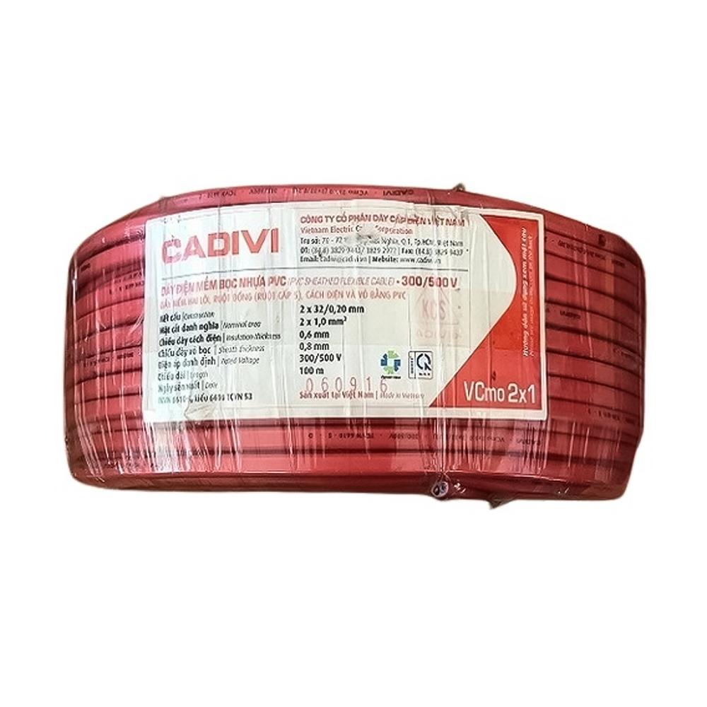 Vcmo dây điện đôi cadivi chính hãng_1