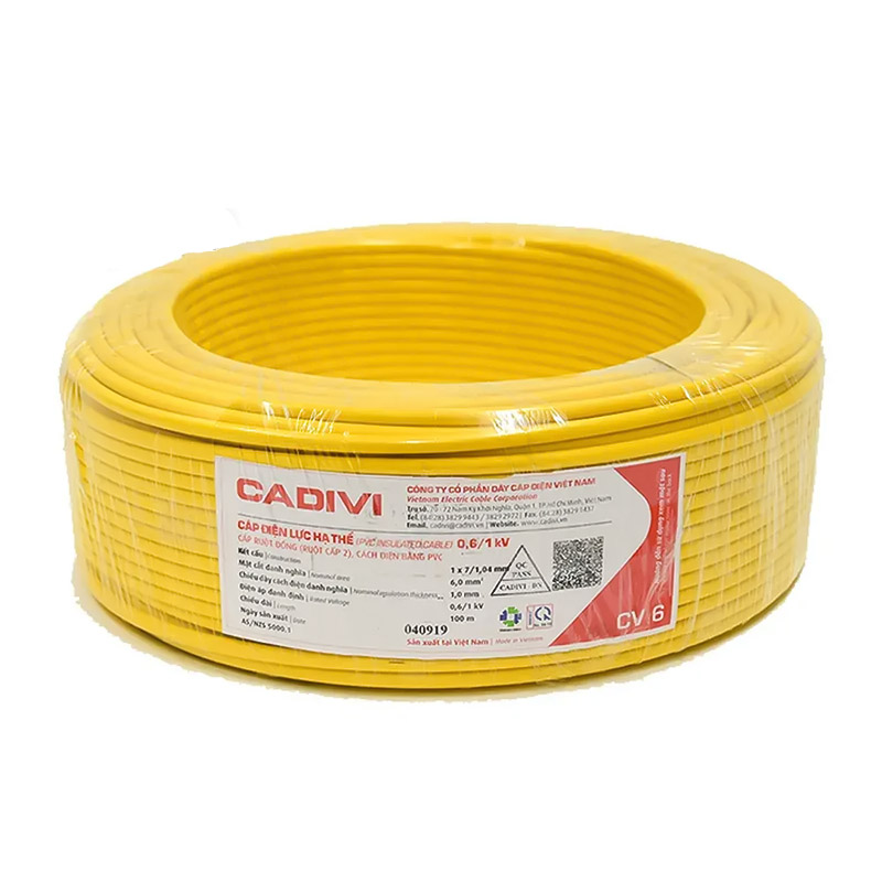 ảnh đại diện Dây điện đơn VCm Cadivi