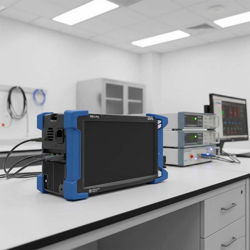 ảnh thực tế Máy đo cáp quang OTDR EXFO FTB-4 Pro....