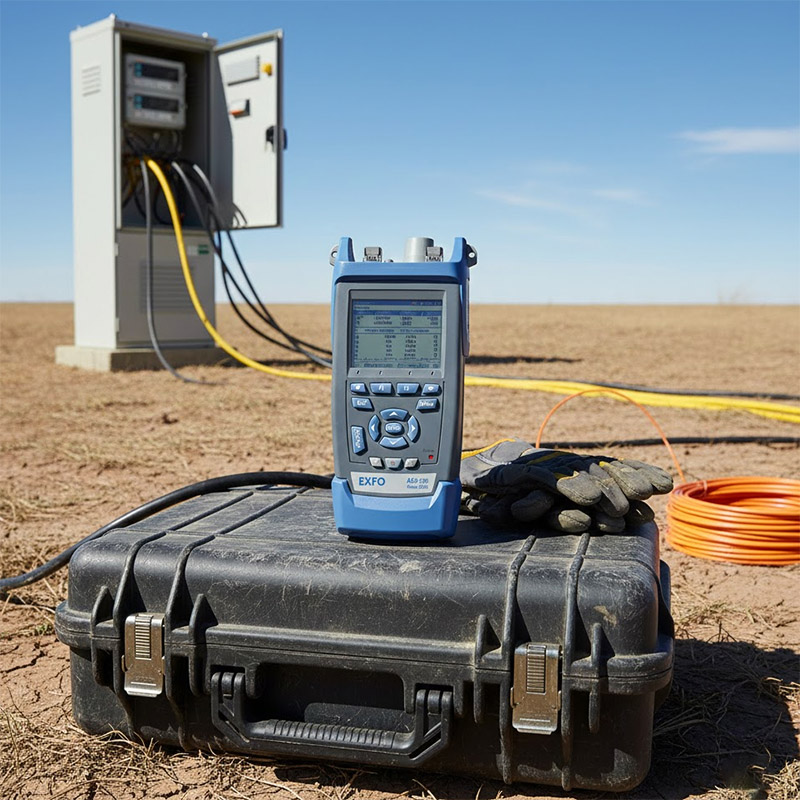 ảnh thực tế của Máy đo cáp quang OTDR Mini EXFO AXS-110......