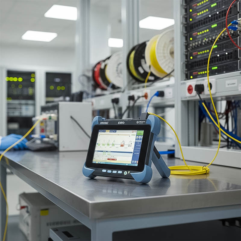 ảnh thực tế của Máy đo cáp quang OTDR Module - EXFO FTBx-735C....