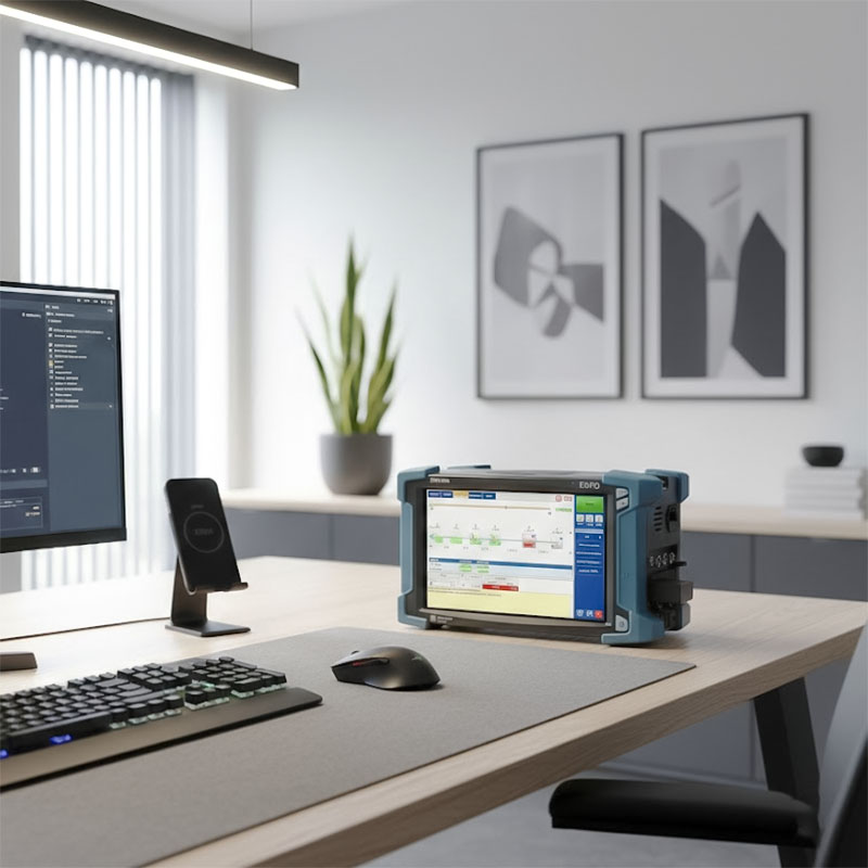 ảnh thực tế của OTDR Module - FTBx-750C dùng cho tuyến trục metro_long-haul