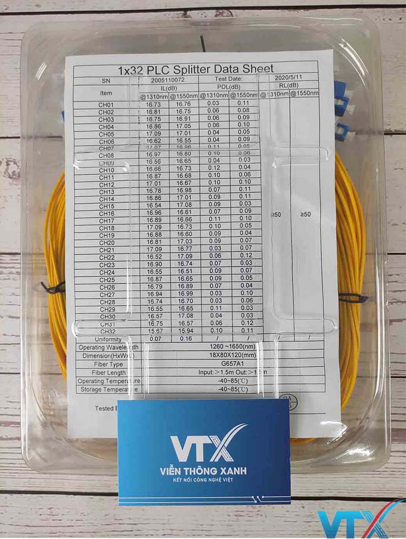 Bộ chia quang ABS 1x32 PLC Splitter Module_3
