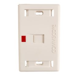 Mặt ổ cắm mạng âm tường COMMSCOPE_AMP 1 port