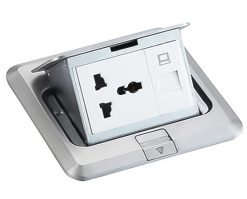 Ổ cắm âm sàn SPU-1SE nhập khẩu chính hãng, chất lượng cao