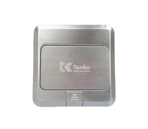 Ổ cắm âm sàn Tenko TK-J02-A-01 đồng nguyên khối-6