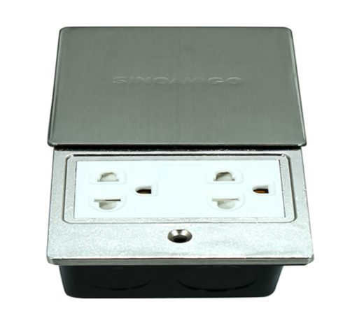 Ổ cắm âm sàn nắp trượt Sino Amigo SHP-M1S chất lượng cao_1