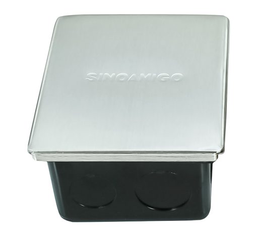 Ổ cắm âm sàn nắp trượt Sino Amigo SHP-M1S chất lượng cao_1