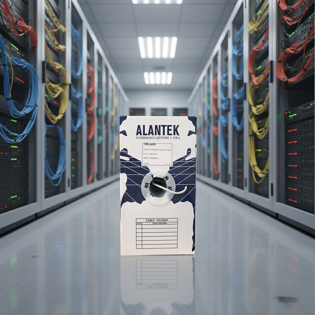 Cáp mạng Alantek Cat5e UTP 301-10008E-03GY