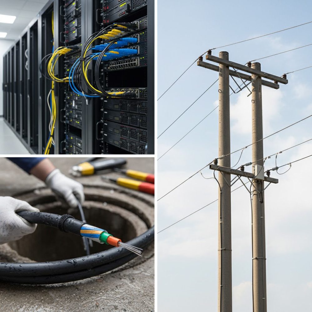 Cáp quang Multimode 12FO OM2