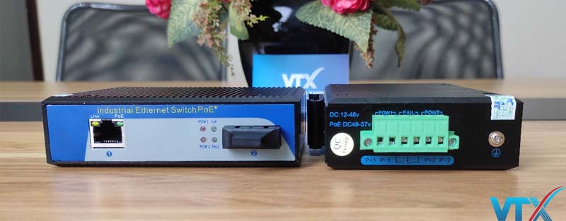 Converter PoE Công Nghiệp Upcom PIMC201