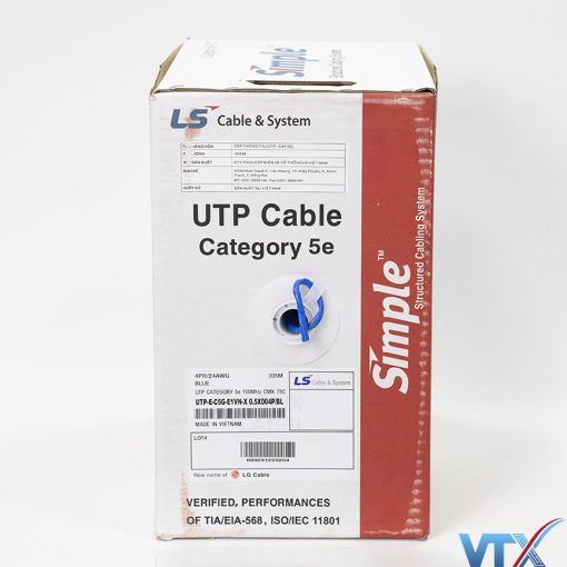 Dây cáp mạng LS Vina Cat5e UTP (1)