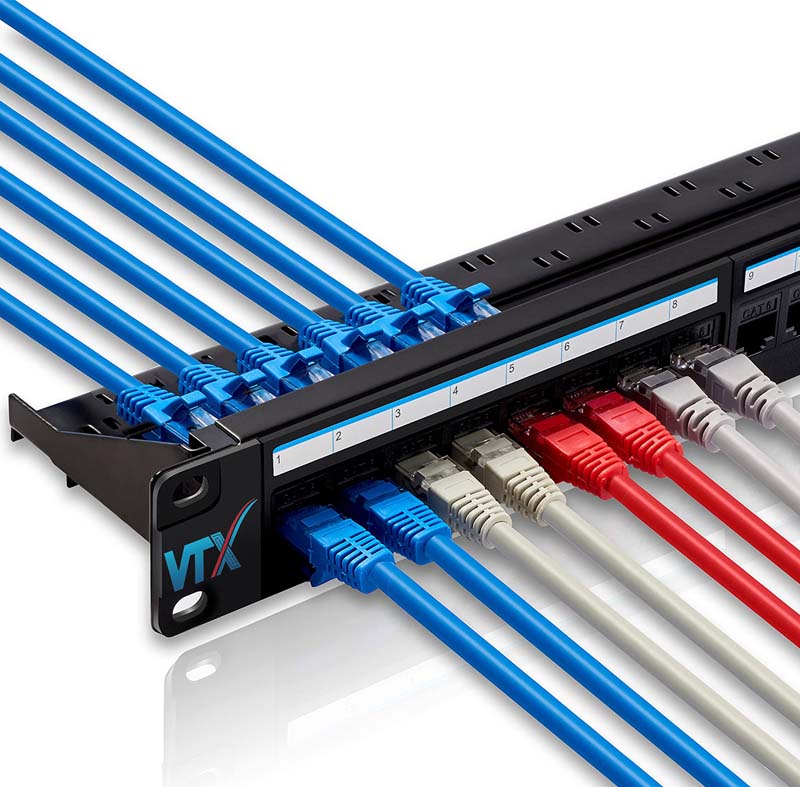 Patch panel Cat5 Cat6 tại Viễn Thông Xanh