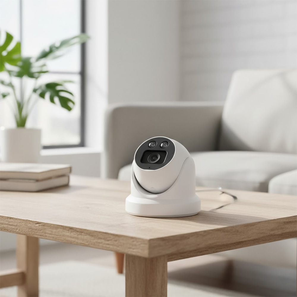 Ảnh chụp thực tế Camera Turret IR Matrix 5MP SATATYA MITR50FL40CWS