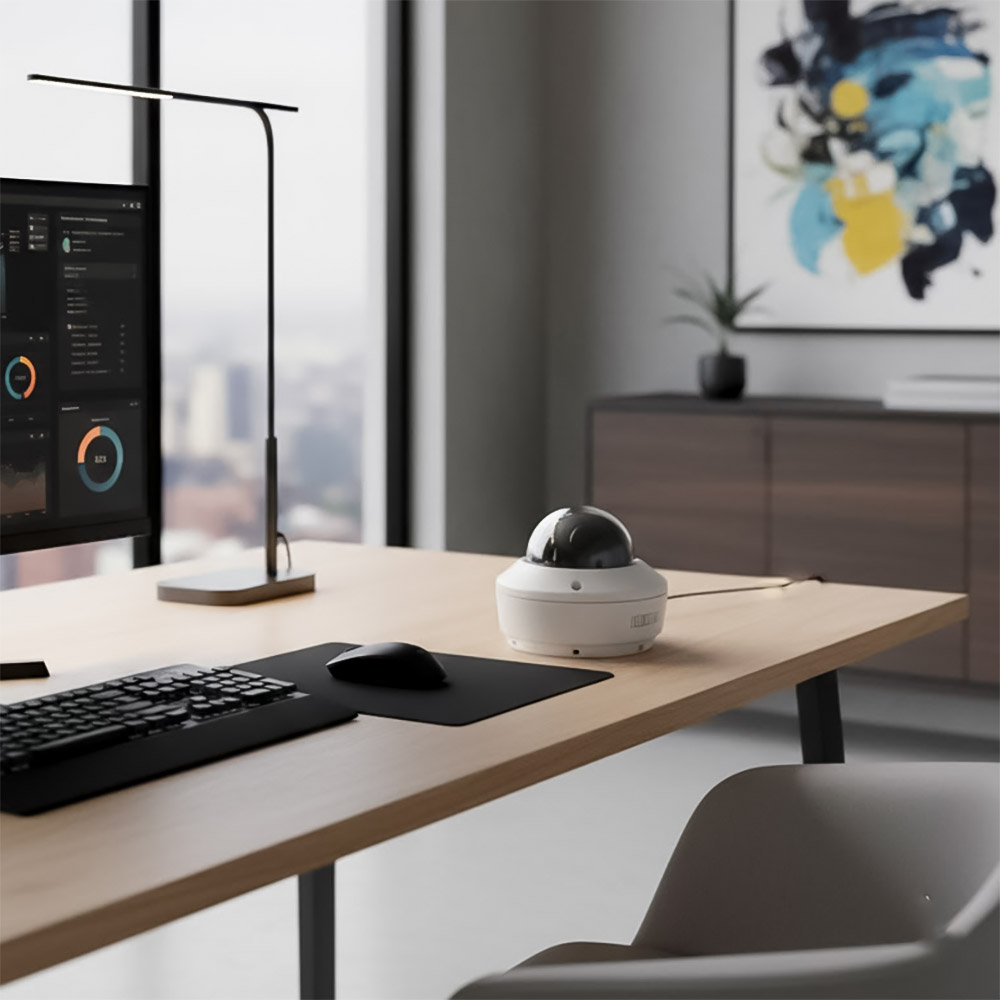 Ảnh thực tế Camera Dome IR 8MP SATATYA CIDR80FL60CWP